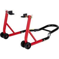 black pro range rear paddock stand b5073 with rubber cradle cup adapto ...