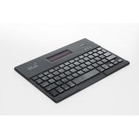 Bluetooth Solar Keyboard - Luxury Folio To Fit Ipad Air 1 2