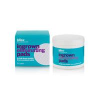 bliss ingrown hair eliminating peeling pads box of 50