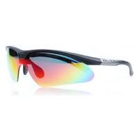 bloc shadow sunglasses matte black red wr301s 70mm