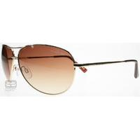 bloc navigator sunglasses gold brown f181 65mm