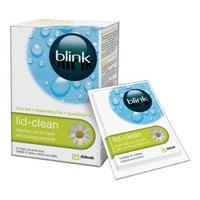 blink lid clean wipes x 20