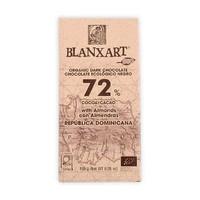 blanxart dominica 72 dark with almonds 150g