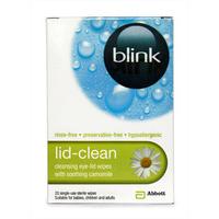 Blink Lid Clean Wipes 20