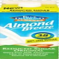 Blue Diamond Almond Breeze Reduced Sugar 1000ml