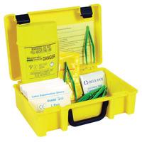 Blue Dot 3080055A Sharps Kit In Yellow Box + Bracket