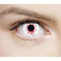 Blind Bloodshot Drops 3 Month Halloween Coloured Contact Lenses (MesmerEyez XtremeEyez)