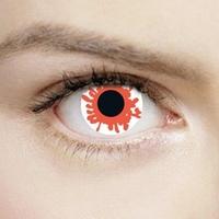 Blood Splat 1 Day Halloween Coloured Contact Lenses (MesmerEyez XtremeEyez)