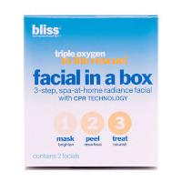 bliss triple oxygen to the rescue facial in a box set