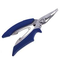 Blue Fishing Plier Stainles Steel Carp Fishing Accessories Fish Hook Remover Line Cutter Scissors