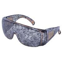 Black Lace Print Sunglasses