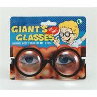 black geeky giants glasses