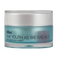 bliss the youth as we know it anti aging eye cream 15ml