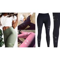 Black 6-8 Fitness Legging