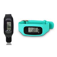 black smart bracelet pedometer calorie counter wristband watch