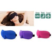 Black 3D Sleep Mask