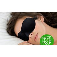 Black 3D Sleep Well Eye Mask