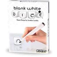 Blank White Dice