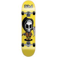 blind bone thug soft wheel complete skateboard yellow 7375