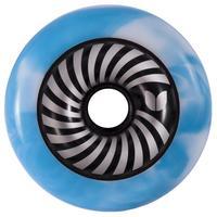 blazer pro vertigo swirl wheel blue white 100mm