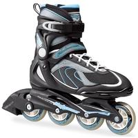 Bladerunner Womens Inline Skates - 2016 Pro 80 Black/Light Blue