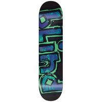 Blind Matte OG RHM Skateboard Deck - Black/Aqua 7.75\