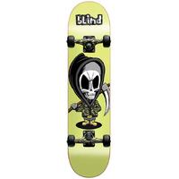 Blind Bone Thug Premium Complete Skateboard - Lime/Camo 7.5\