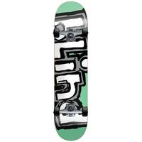 Blind OG Matte Logo Complete Skateboard - Mint/Silver 7.875\