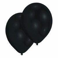 black colour latex party balloons pack of 10