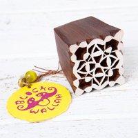 Blockwallah Stamp - Rangoli Square 368783