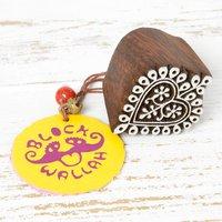 Blockwallah Stamp - Patterned Heart 355139