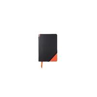 black orange medium jotzone with pen blank paper