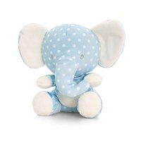 Blue Polka Dot Elephant Soft Plush Toy Teddy Baby Shower Birthday Boys Cuddly
