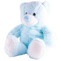 Blue Plush Teddy Bear 40cm Sitting George