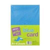 Blue Card A4 10 Pack