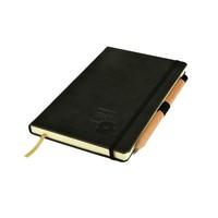 Black Medium Poppy Notebook
