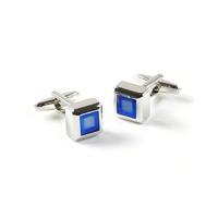 Blue Square Cufflinks