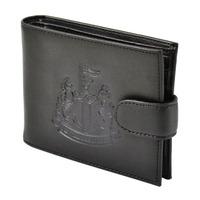 black leather wallet