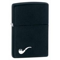 Black Matte Pipe Zippo Lighter