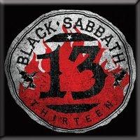 Black Sabbath 13 Circle Steel Fridge Magnet (ro)