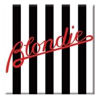 blondie parallel lines logo fridge magnet