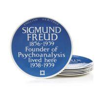 Blue Plaque Plate - Sigmund Freud