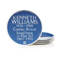 Blue Plaque Plate - Kenneth Williams
