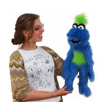 Blue Monster Puppet