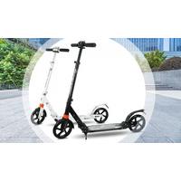 Black Urban Folding Push Scooter