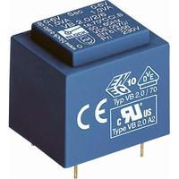 Block VB 3, 2/1/6 - PCB Mount Transformer 3.2VA 6V 533mA