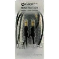 Blk 3.5mm To 3.5mm Connector