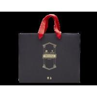 Black Twinings Gift Bag with Red Handles