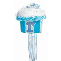 Blue 1st Cupcake Pinata