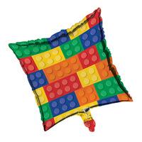 Block Party Metallic Square Balloon